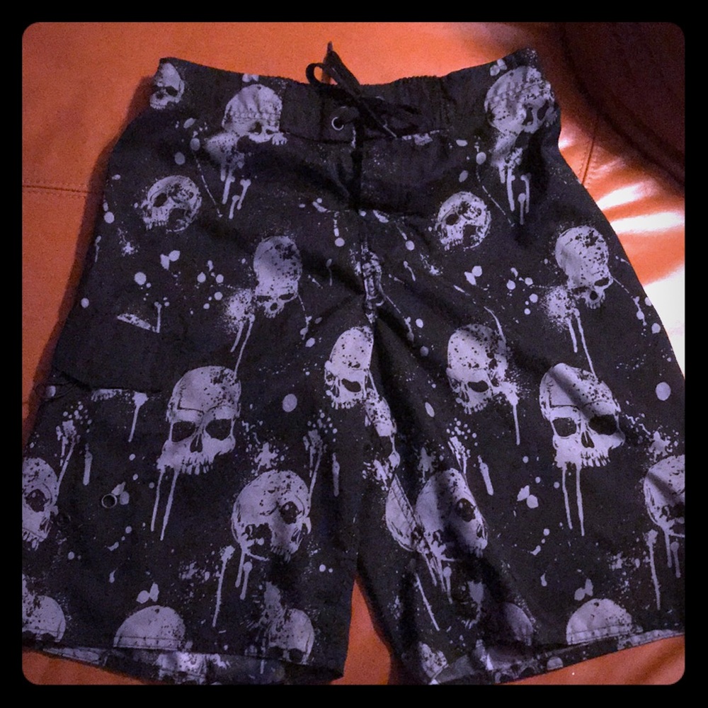 Men’s Skull swimming Trunks